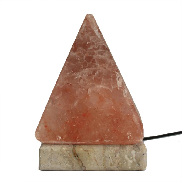 Quality USB Pyramid Salt Lamp - 9 cm (multi) Spirit Journeys Gifts