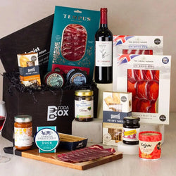 Red Wine, Cheese and Charcuterie Hamper Spirit Journeys Gifts