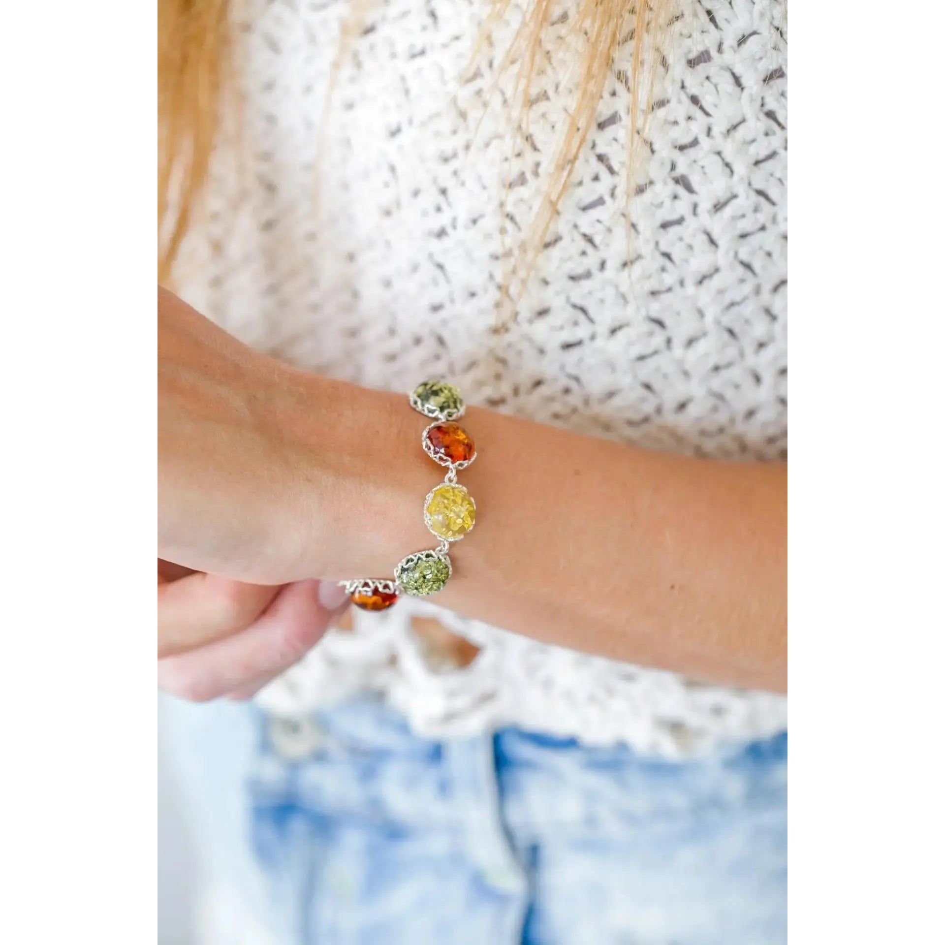 Round Candy Amber Bracelet Spirit Journeys Gifts