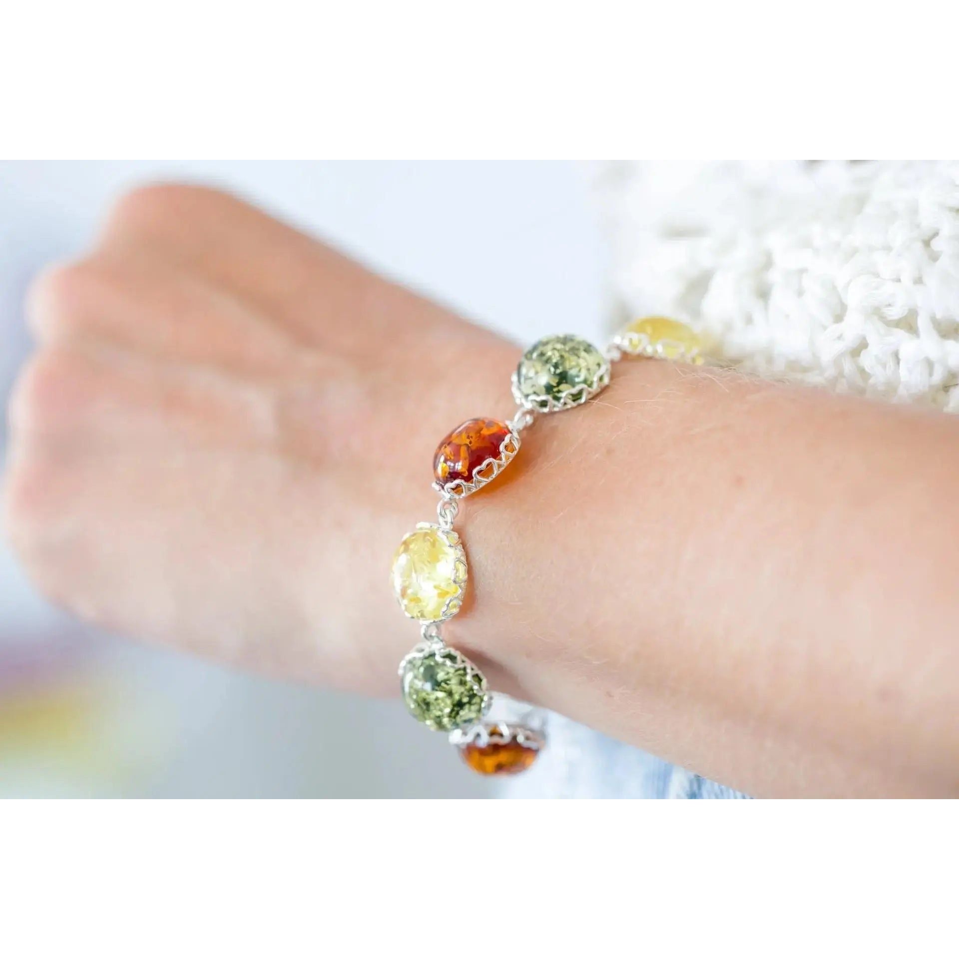 Round Candy Amber Bracelet Spirit Journeys Gifts