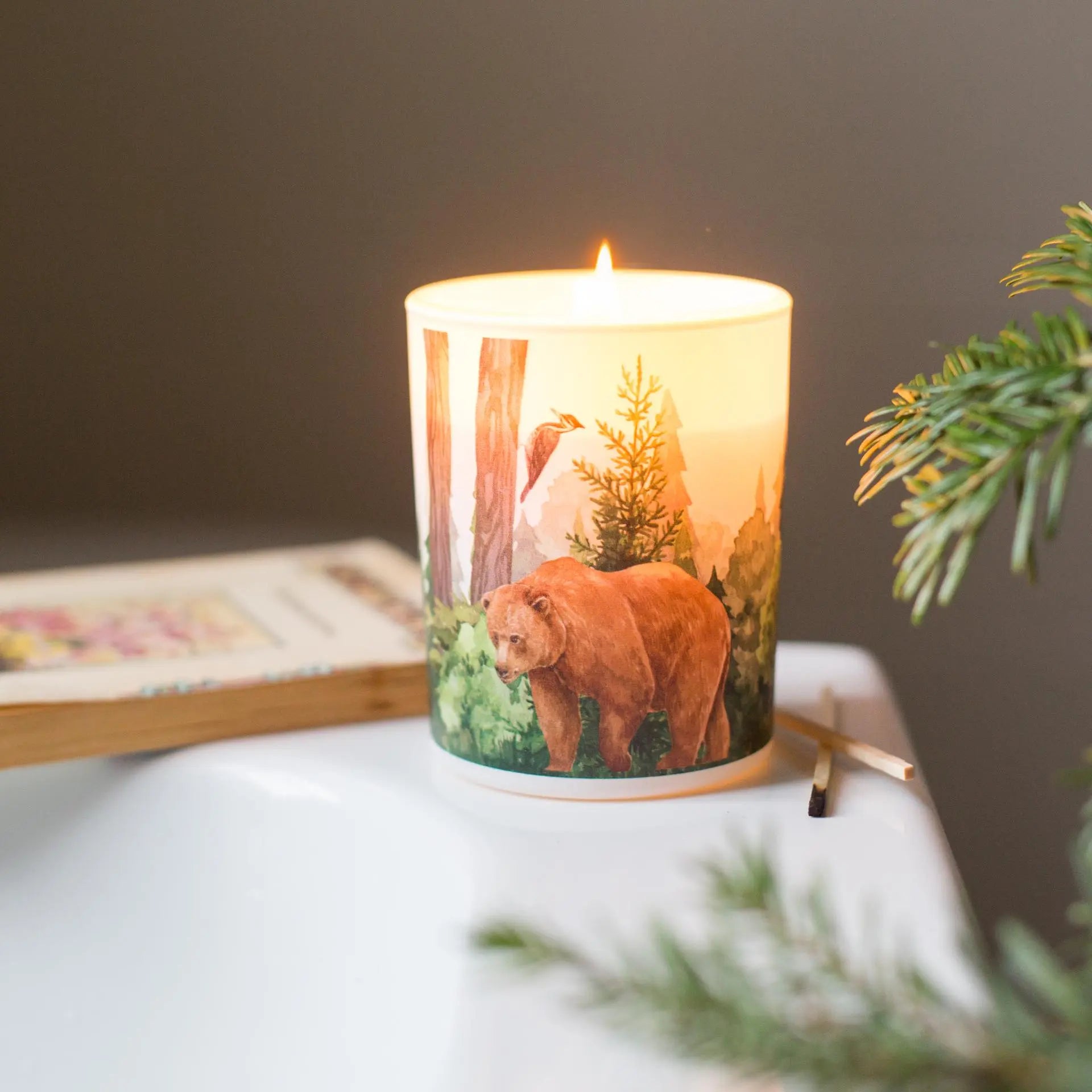 Save The Planet Scented Soy Wax Candle: Purifying Forest Spirit Journeys Gifts