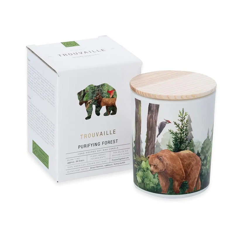Save The Planet Scented Soy Wax Candle: Purifying Forest Spirit Journeys Gifts