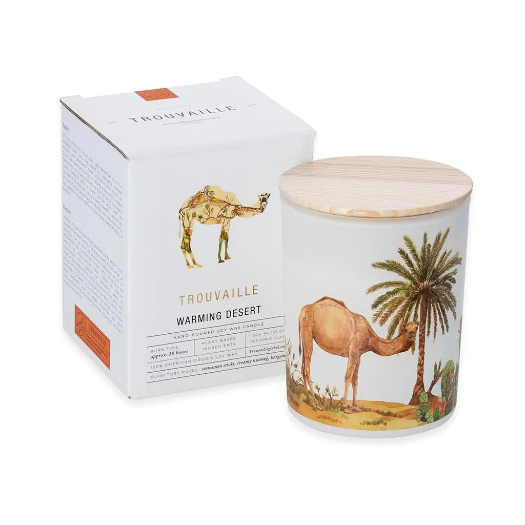 Save The Planet Scented Soy Wax Candle: Warming Desert Spirit Journeys Gifts