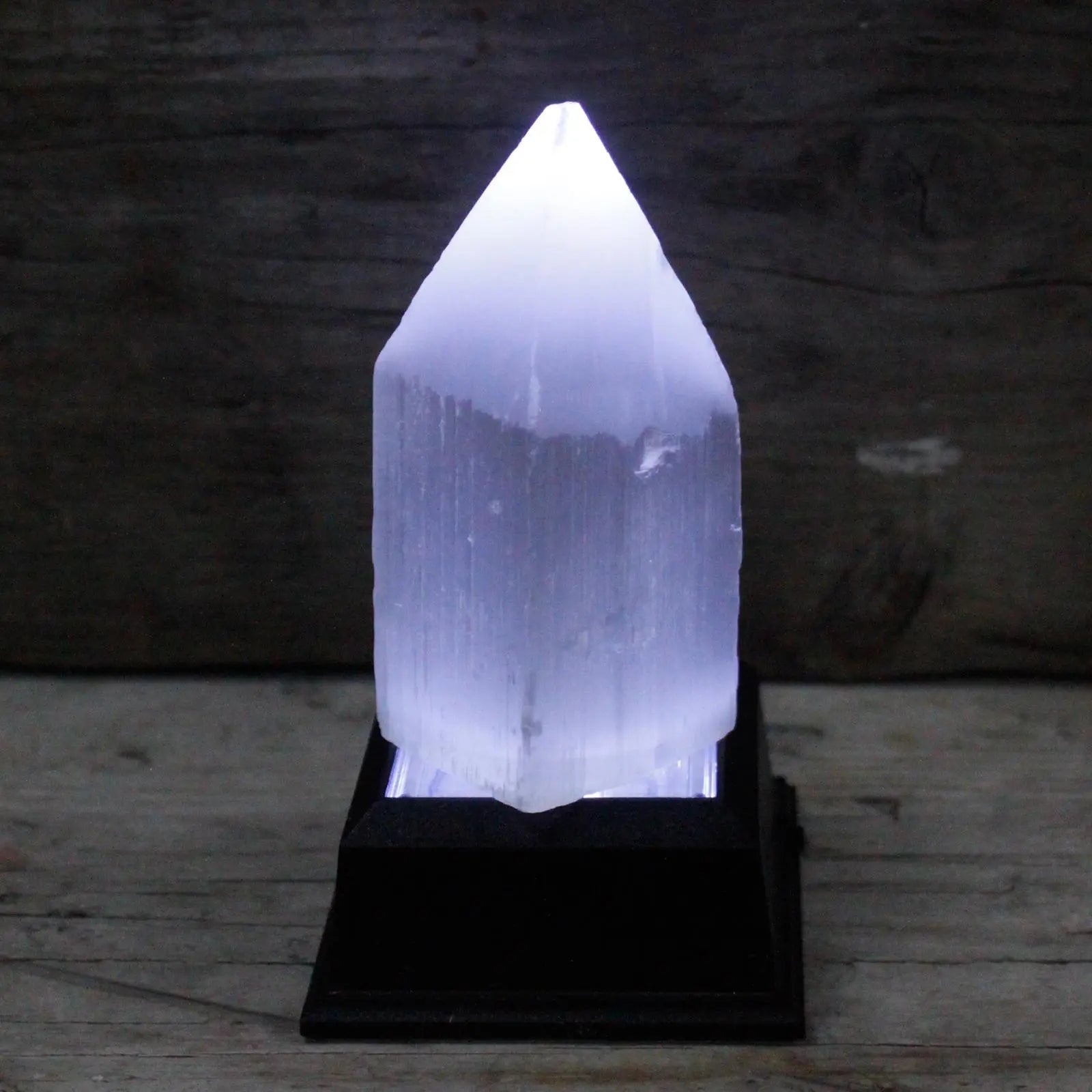 Selenite Pencil Point Tower - 10 cm Spirit Journeys Gifts