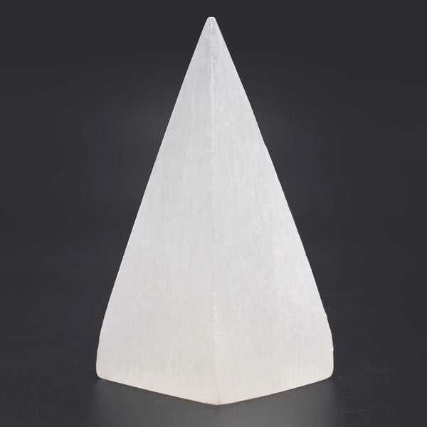 Selenite Pyramid - 10 cm Spirit Journeys Gifts