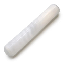 Selenite Wand - 16 cm (Round Both Ends) Spirit Journeys Gifts