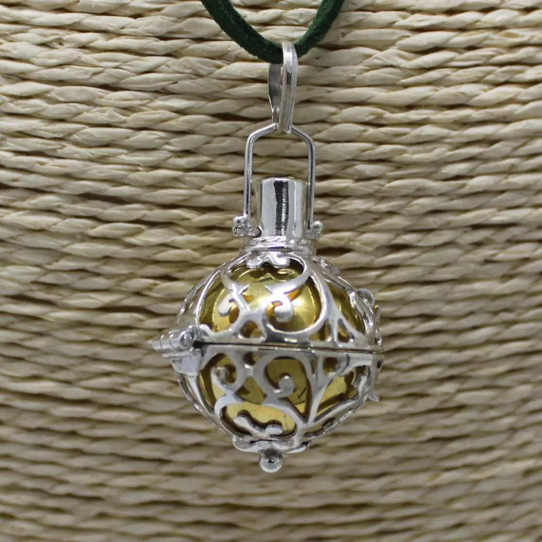 Silver Angel Bell - Healing - 23mm Spirit Journeys Gifts