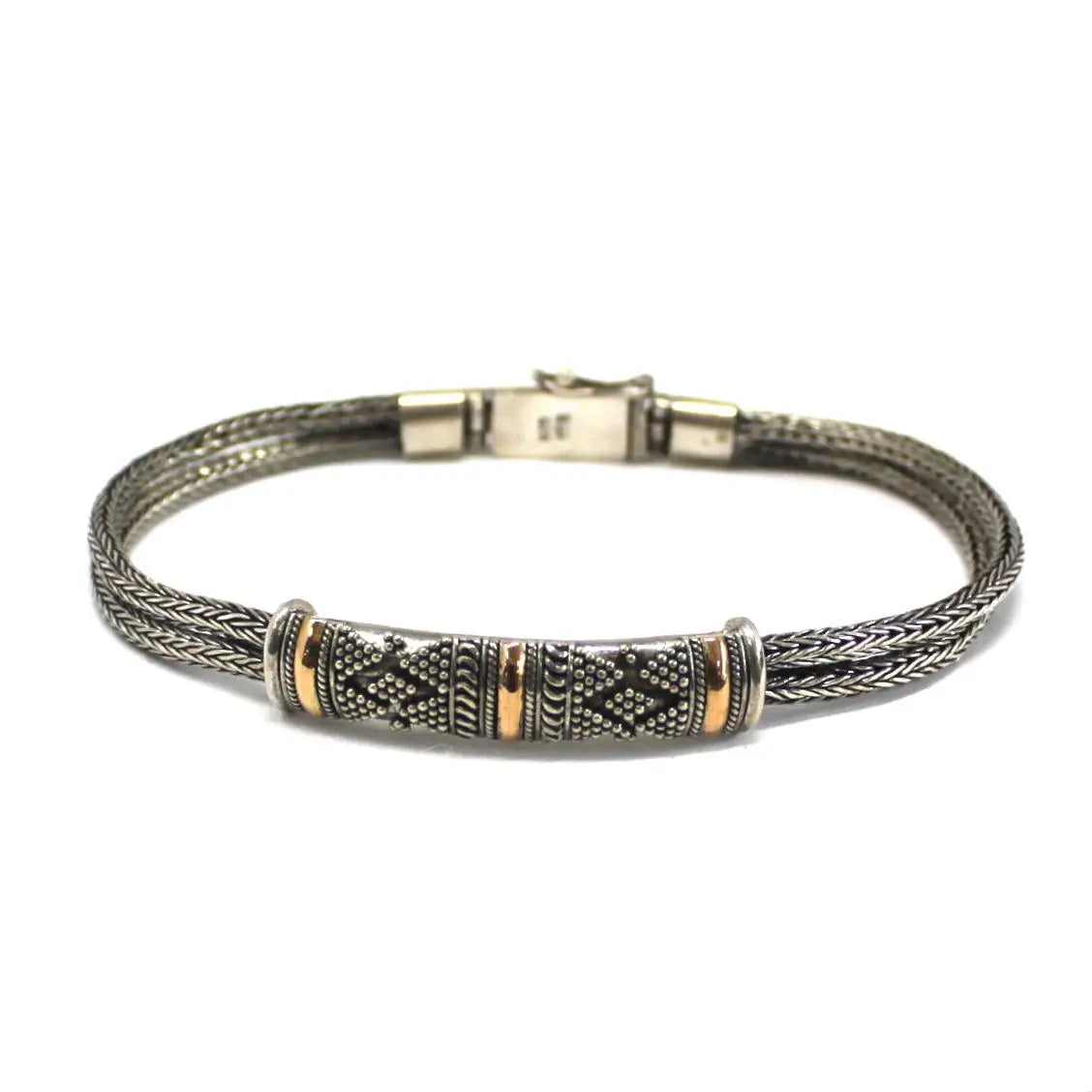 Silver & Gold Bracelet - Unisex Single Chain Spirit Journeys Gifts