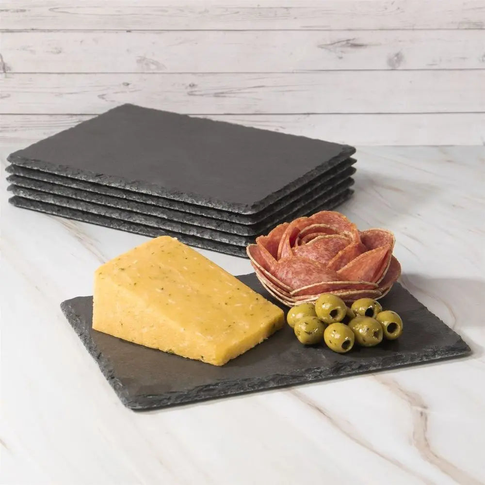 Slate Cheese Boards - Set of 6 | M&W Maison & White