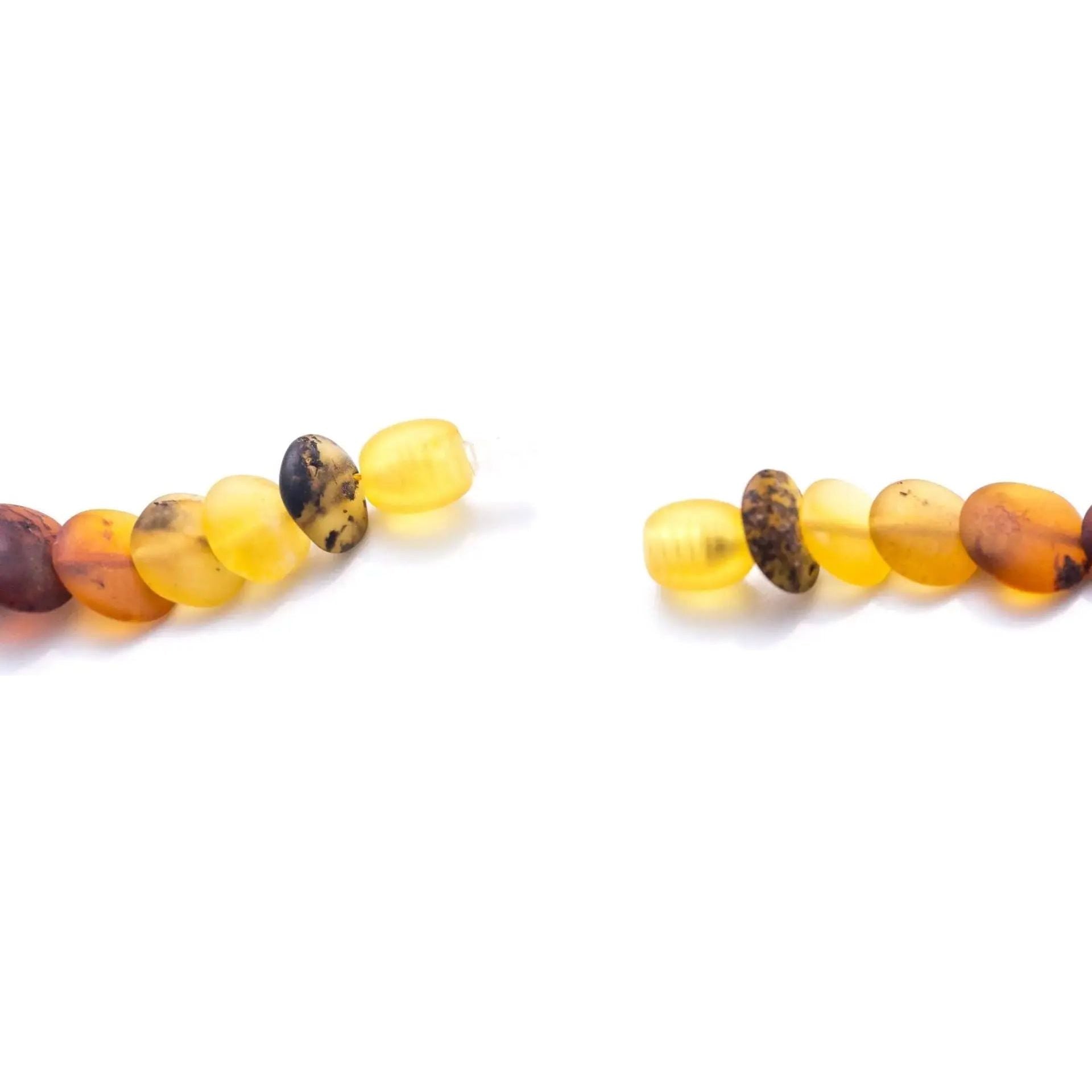 Small Amber Disc Necklace, Multicolour Amber Necklace Spirit Journeys Gifts