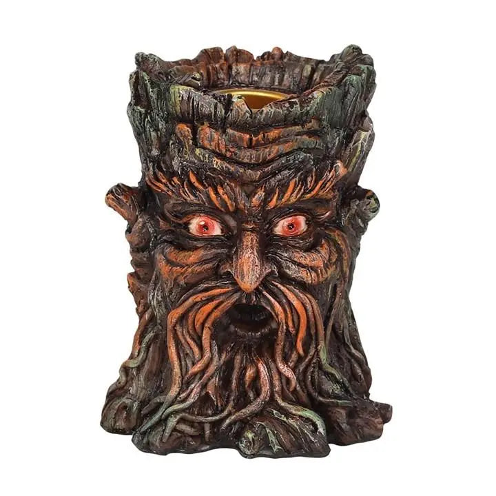 Small Green Man Backflow Incense Burner Spirit Journeys Gifts