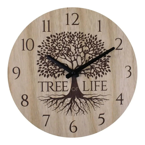 Small Tree Of Life Clock 30cm gekofaire