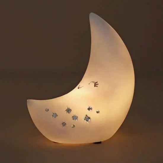 Smiling Crescent Moon LED Night Light Lisa Angel