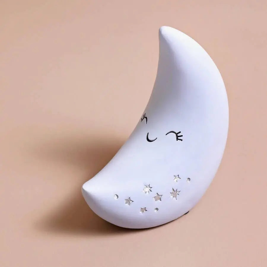 Smiling Crescent Moon LED Night Light Lisa Angel