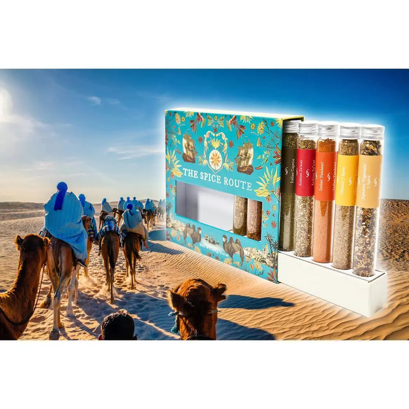 Spice Route Premium Selection | Around The World Spice Set | Includes Own Spice Stand eat.art