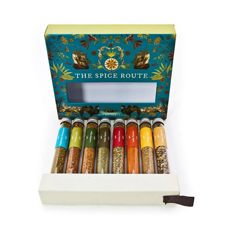 Spice Route Premium Selection | Around The World Spice Set | Includes Own Spice Stand eat.art