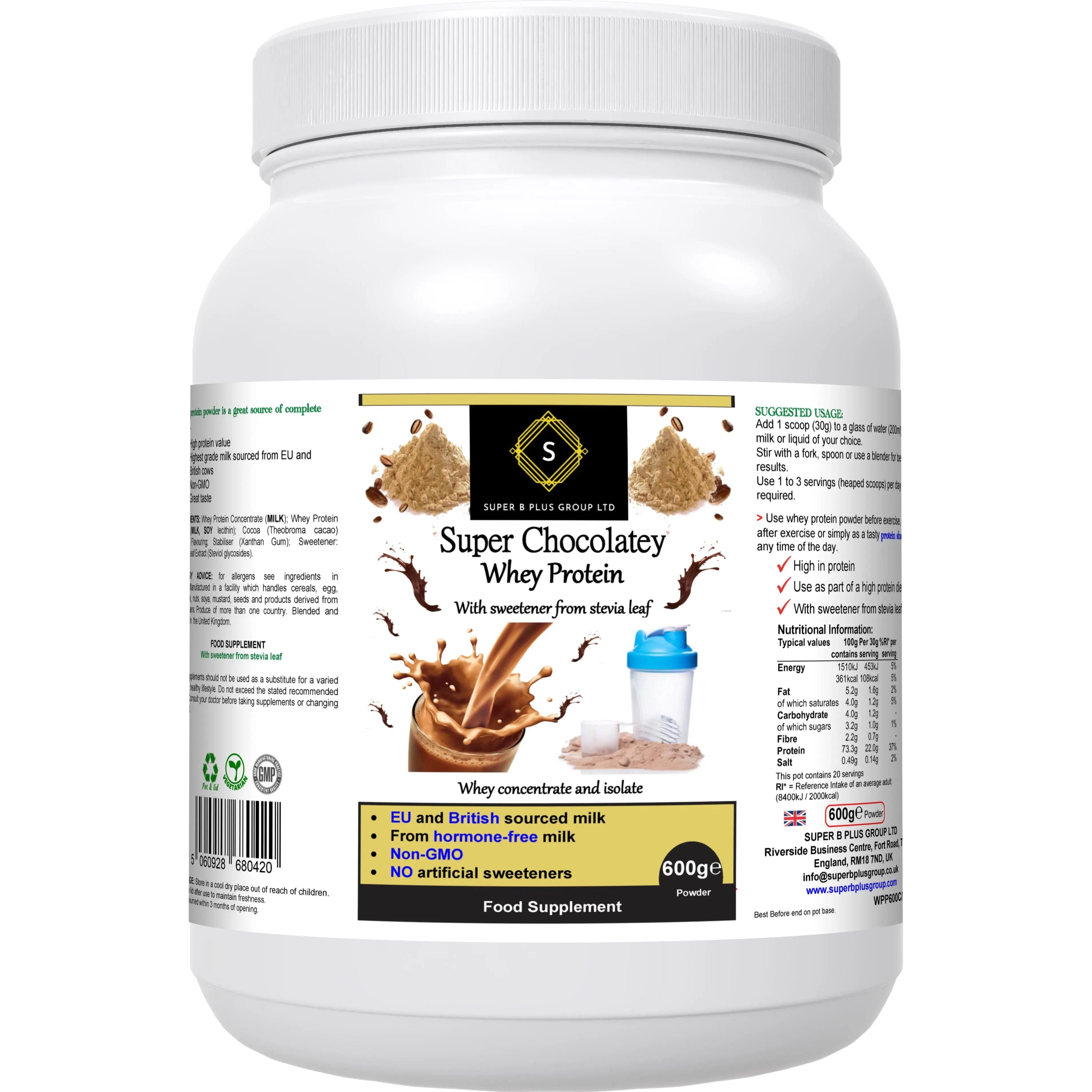 Super Chocolatey Whey Protein SUPER B PLUS GROUP LTD