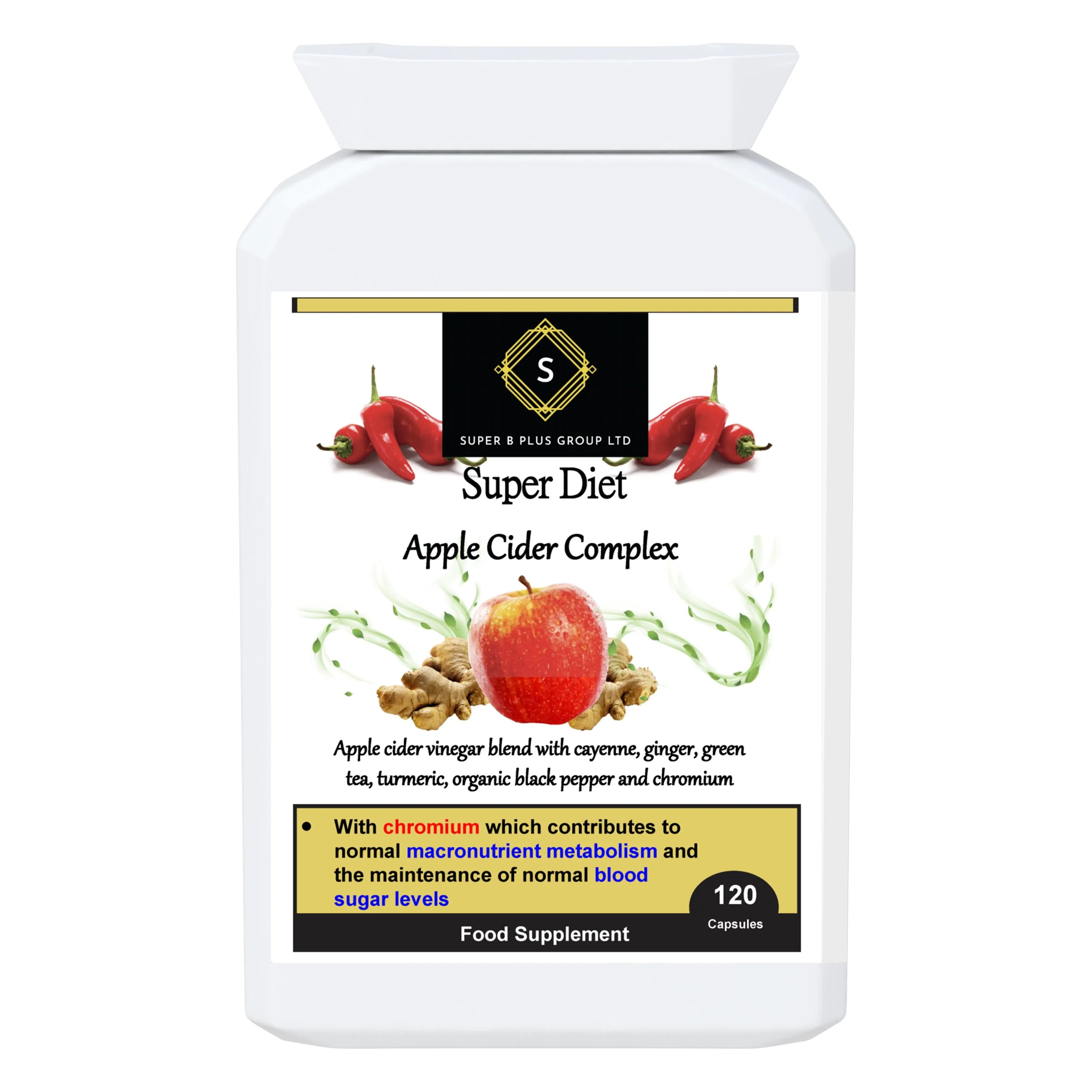 Super Diet Apple Cider Complex SUPER B PLUS GROUP LTD