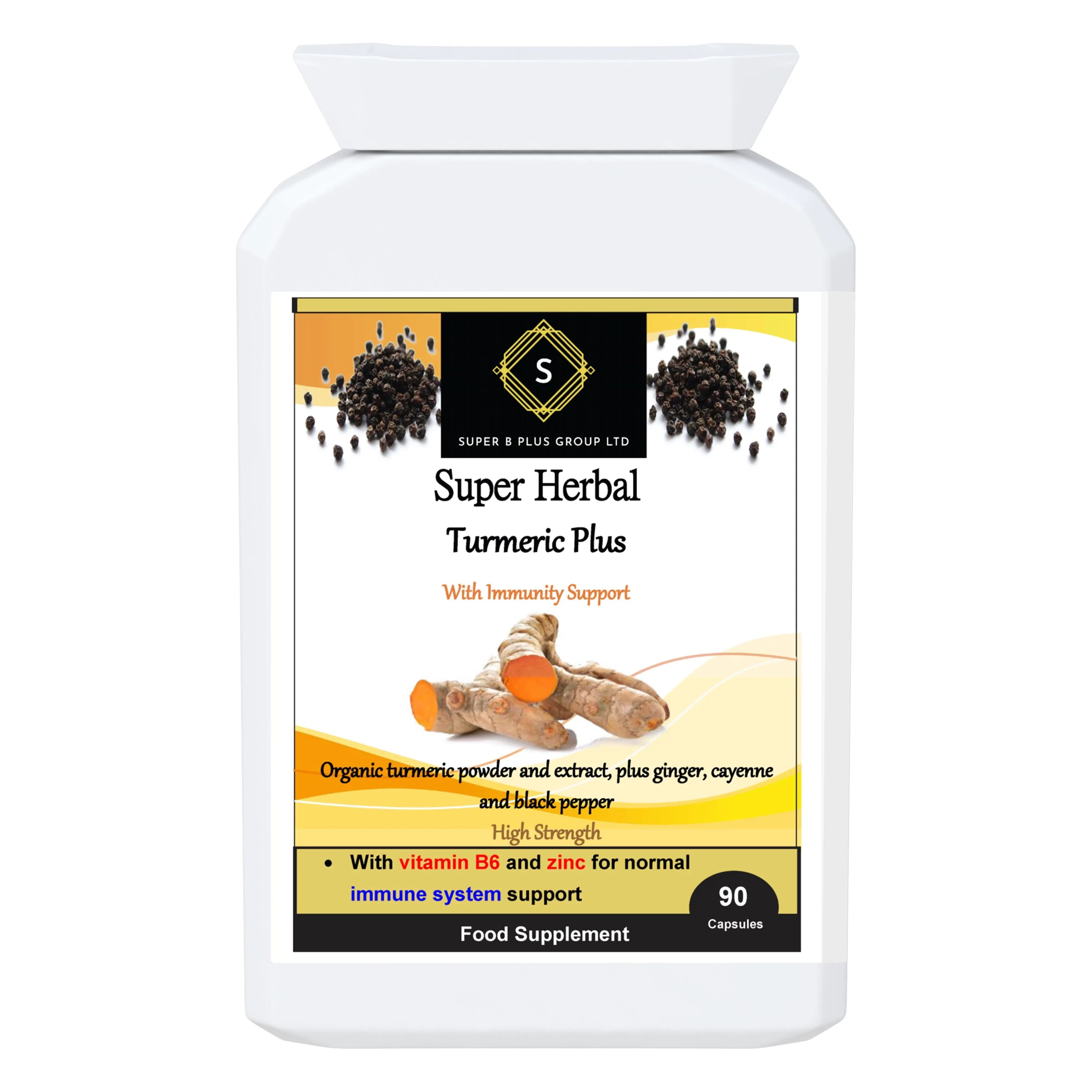 Super Herbal Turmeric Plus SUPER B PLUS GROUP LTD