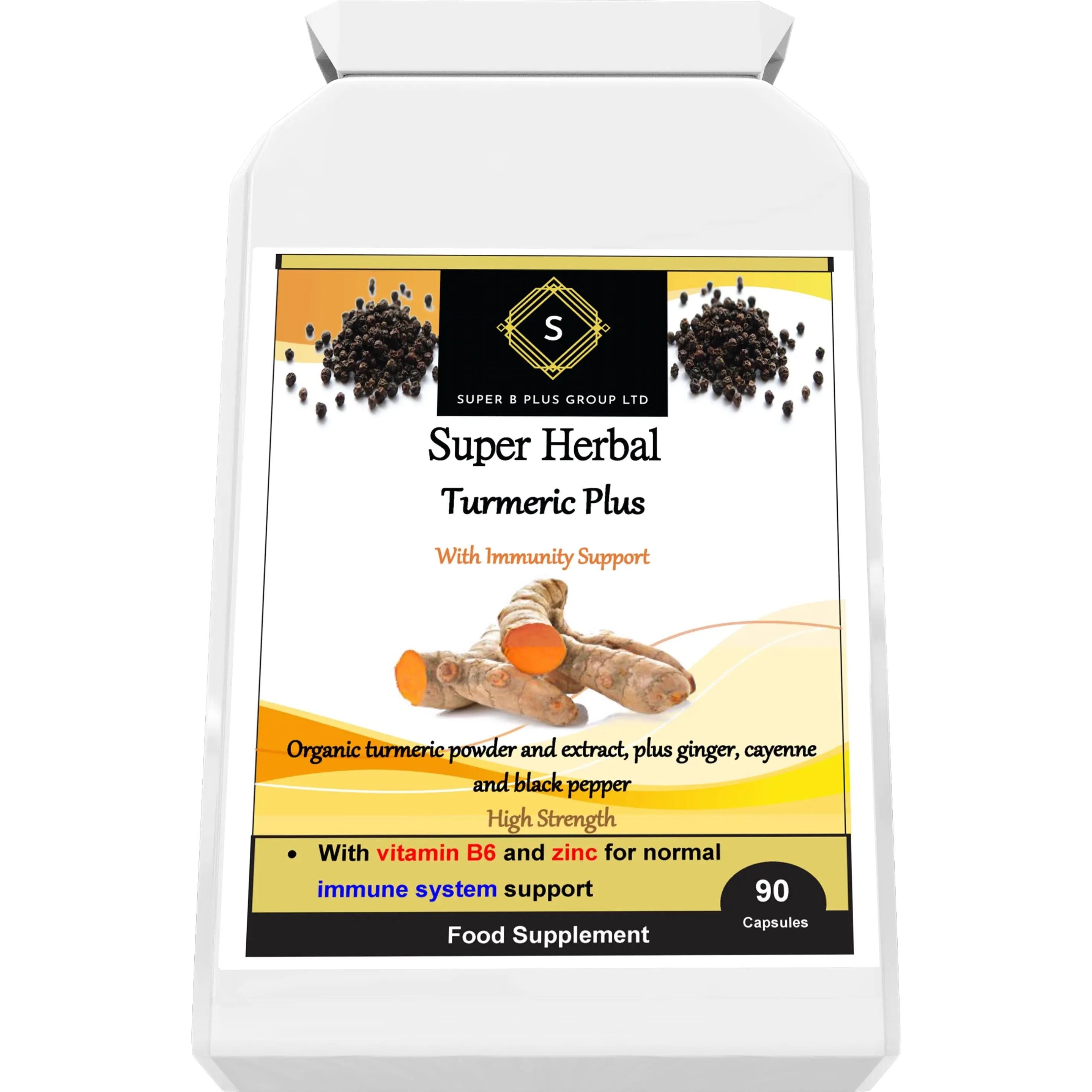 Super Herbal Turmeric Plus SUPER B PLUS GROUP LTD