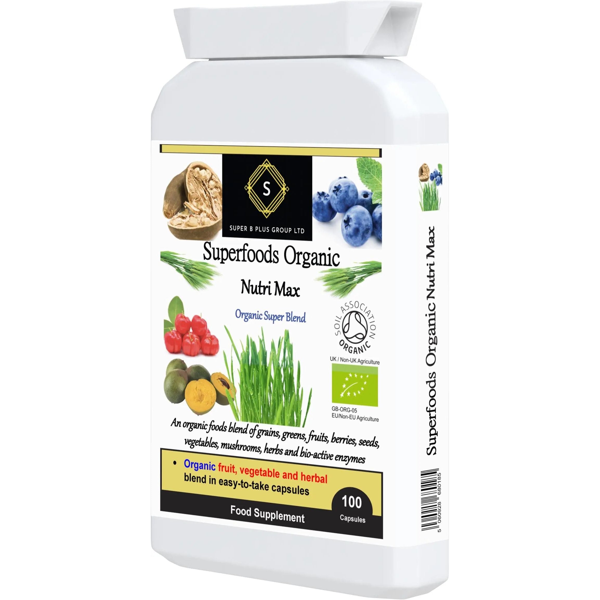 Superfoods Organic Nutri Max SUPER B PLUS GROUP LTD