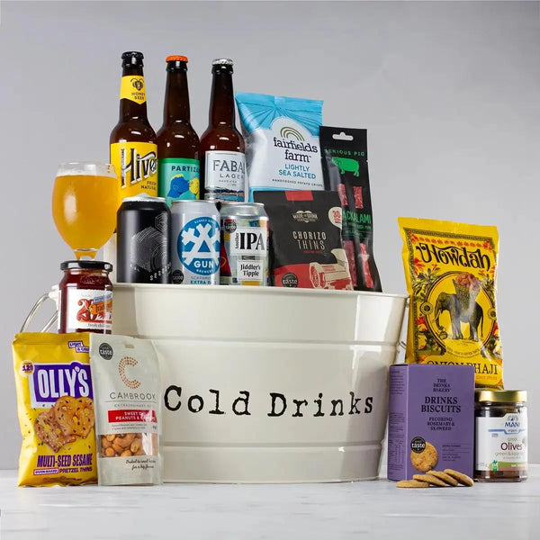 Supersized Beer and Snacks Gift Spirit Journeys Gifts