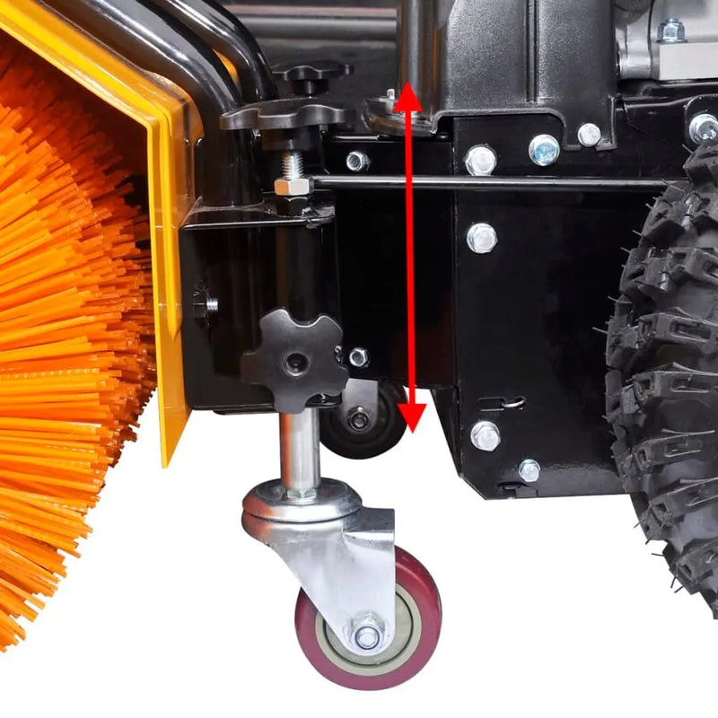 Multifunctional Petrol-powered Snow Plough/Sweeper Set 6.5HP Spirit Journeys Gifts