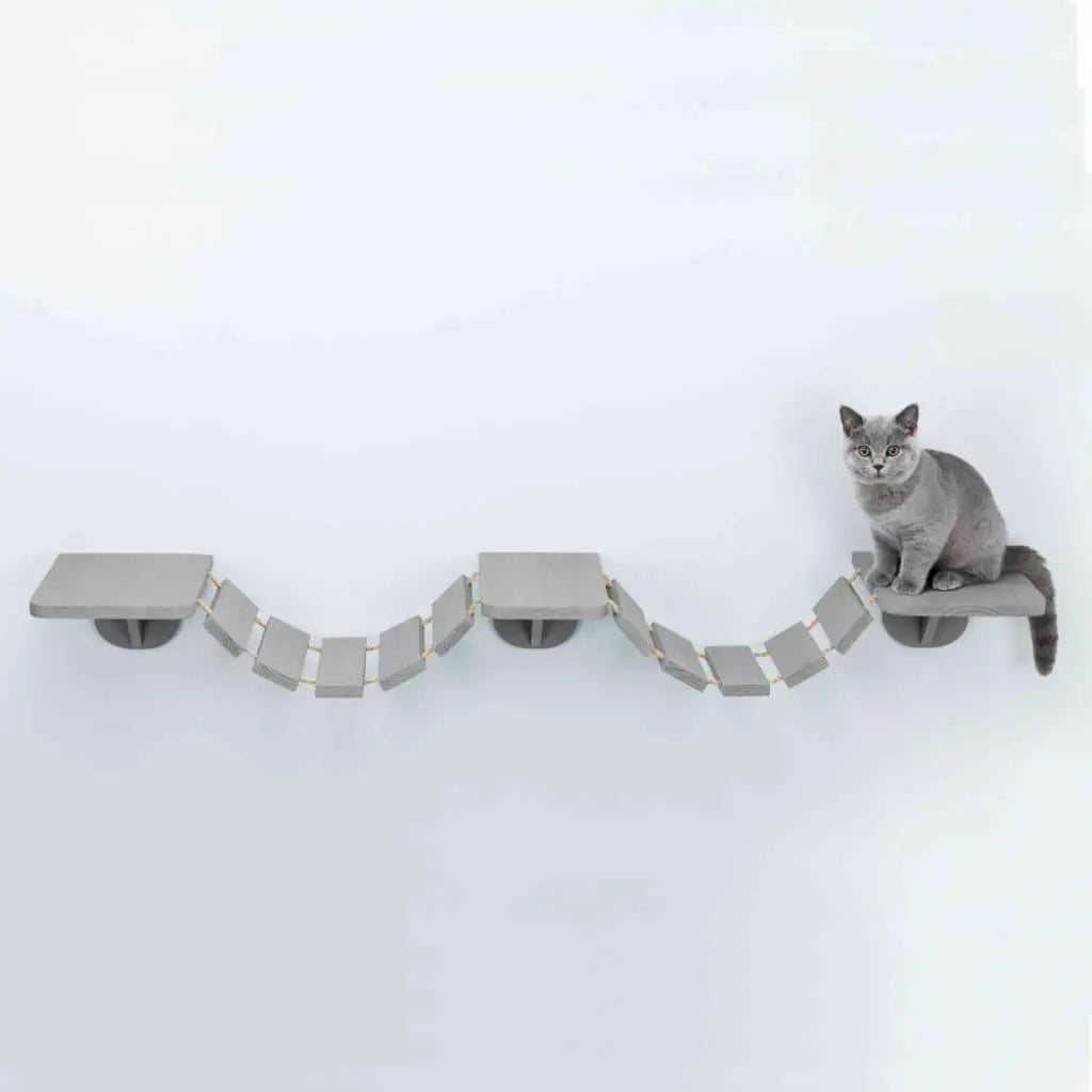 TRIXIE Wall-mounted Cat Climbing Ladder 150x30 cm Taupe Spirit Journeys Gifts