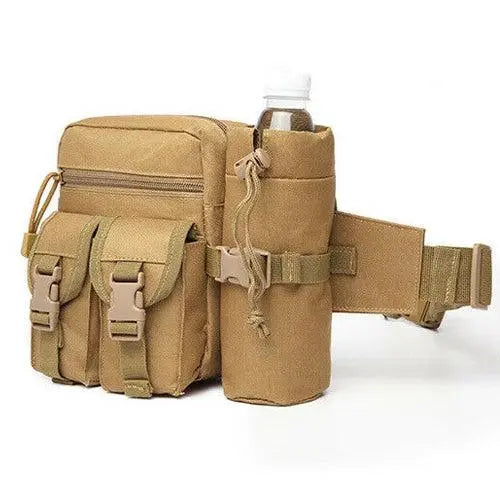 Tactical Waist Bag With Water Bottle Attachment Spirit Journeys Gifts