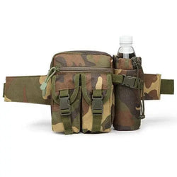 Tactical Waist Bag With Water Bottle Attachment Spirit Journeys Gifts