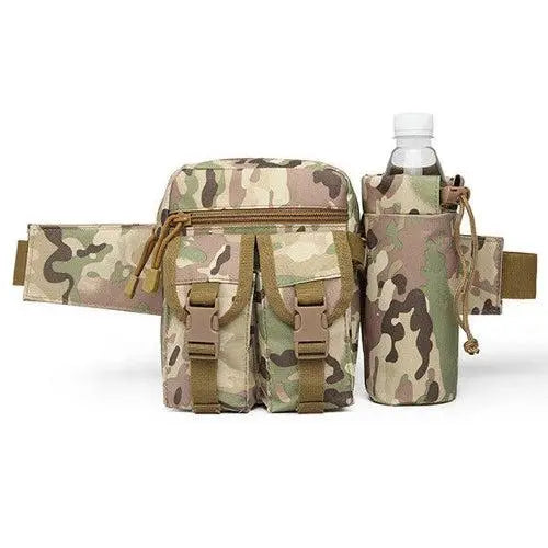 Tactical Waist Bag With Water Bottle Attachment Spirit Journeys Gifts