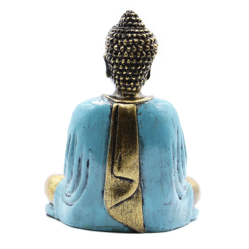 Teal & Gold Buddha - Medium Spirit Journeys Gifts