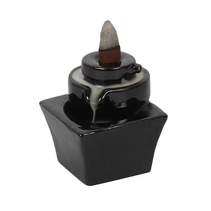 Tiered Fountain Backflow Incense Burner Spirit Journeys Gifts