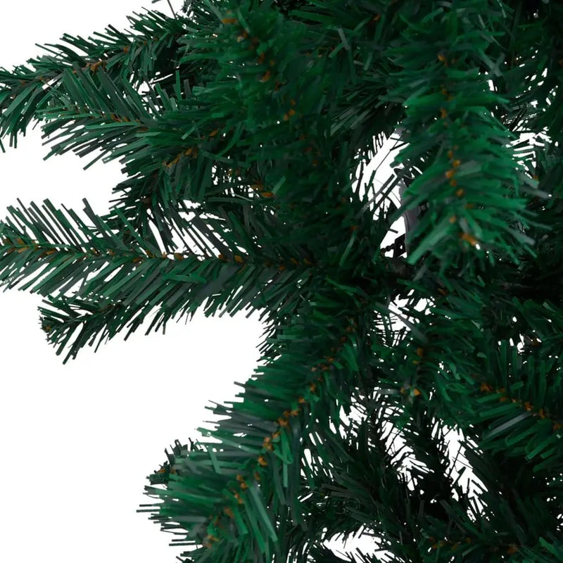 Upside-down Artificial Christmas Tree with LEDs&Ball Set 120 cm vidaXL