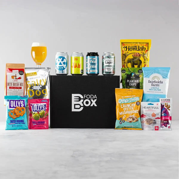 Vegan Man Box - Vegan Beer and Snack Hamper Spirit Journeys Gifts