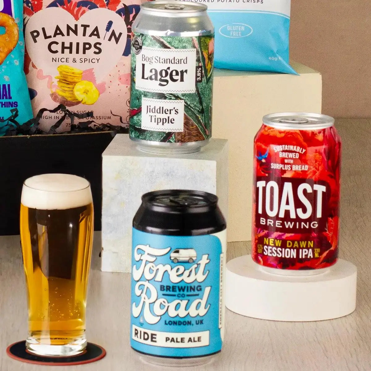 Vegan Man Box - Vegan Beer and Snack Hamper Spirit Journeys Gifts