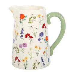 Wildflower water jug vase Gloriously Good