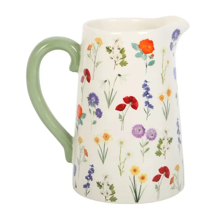 Wildflower water jug vase Gloriously Good
