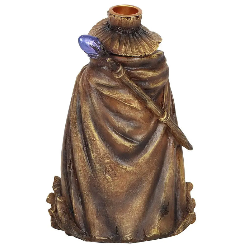 Wizard Backflow Incense Burner with Light Unbranded
