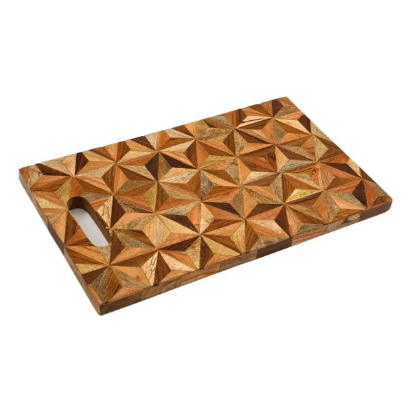 Wood Inlay Serving Tray gekofaire