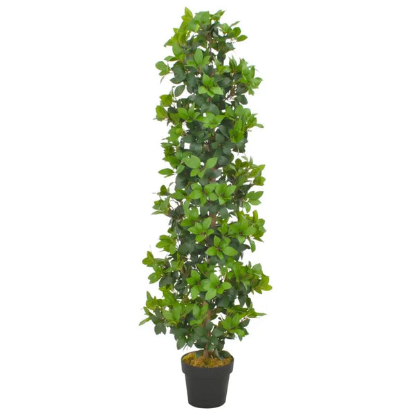 vidaXL Artificial Plant Laurel Tree with Pot Green 150 cm Spirit Journeys Gifts