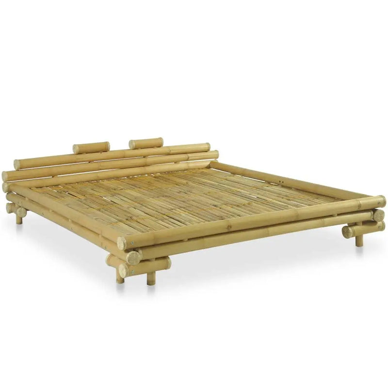 vidaXL Bed Frame Bamboo 180x200 cm Super King Spirit Journeys Gifts