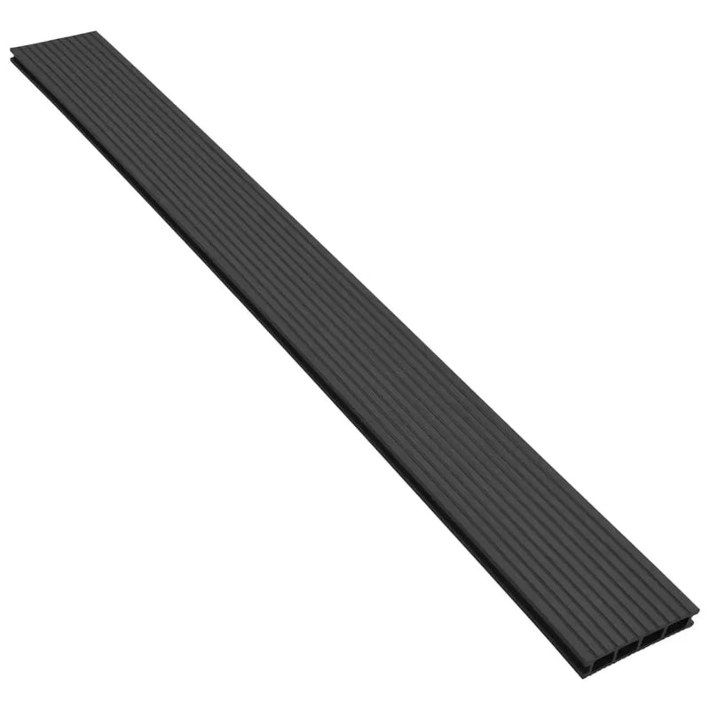 vidaXL WPC Decking Boards with Accessories 36 m² 2.2 m Anthracite Spirit Journeys Gifts