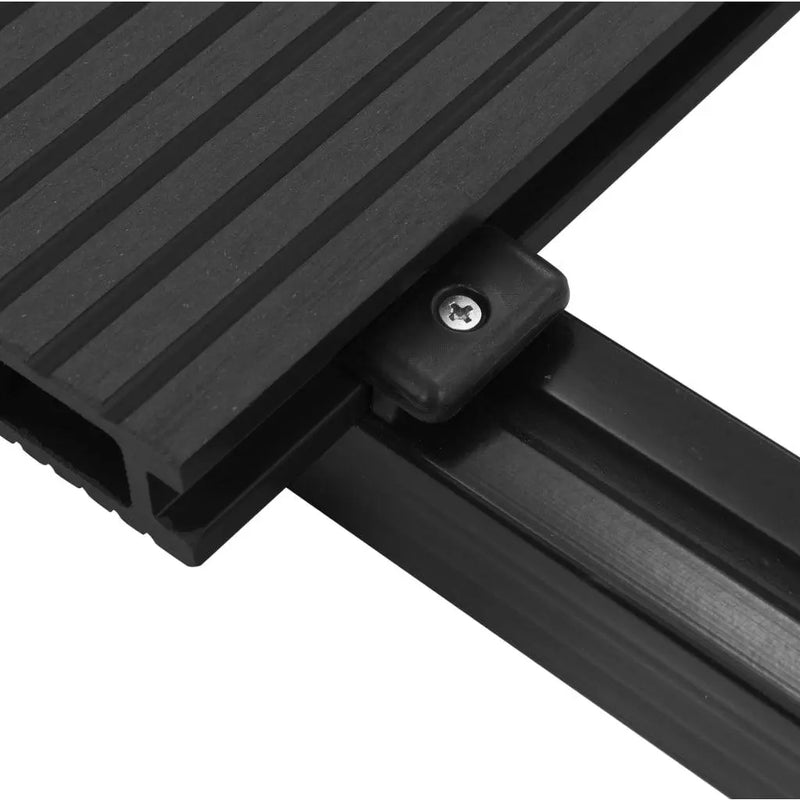 vidaXL WPC Decking Boards with Accessories 36 m² 2.2 m Anthracite Spirit Journeys Gifts