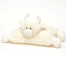 Scottish Highland Cow Cushion Cream 
 Suitable from birth - Spirit Journeys Gifts