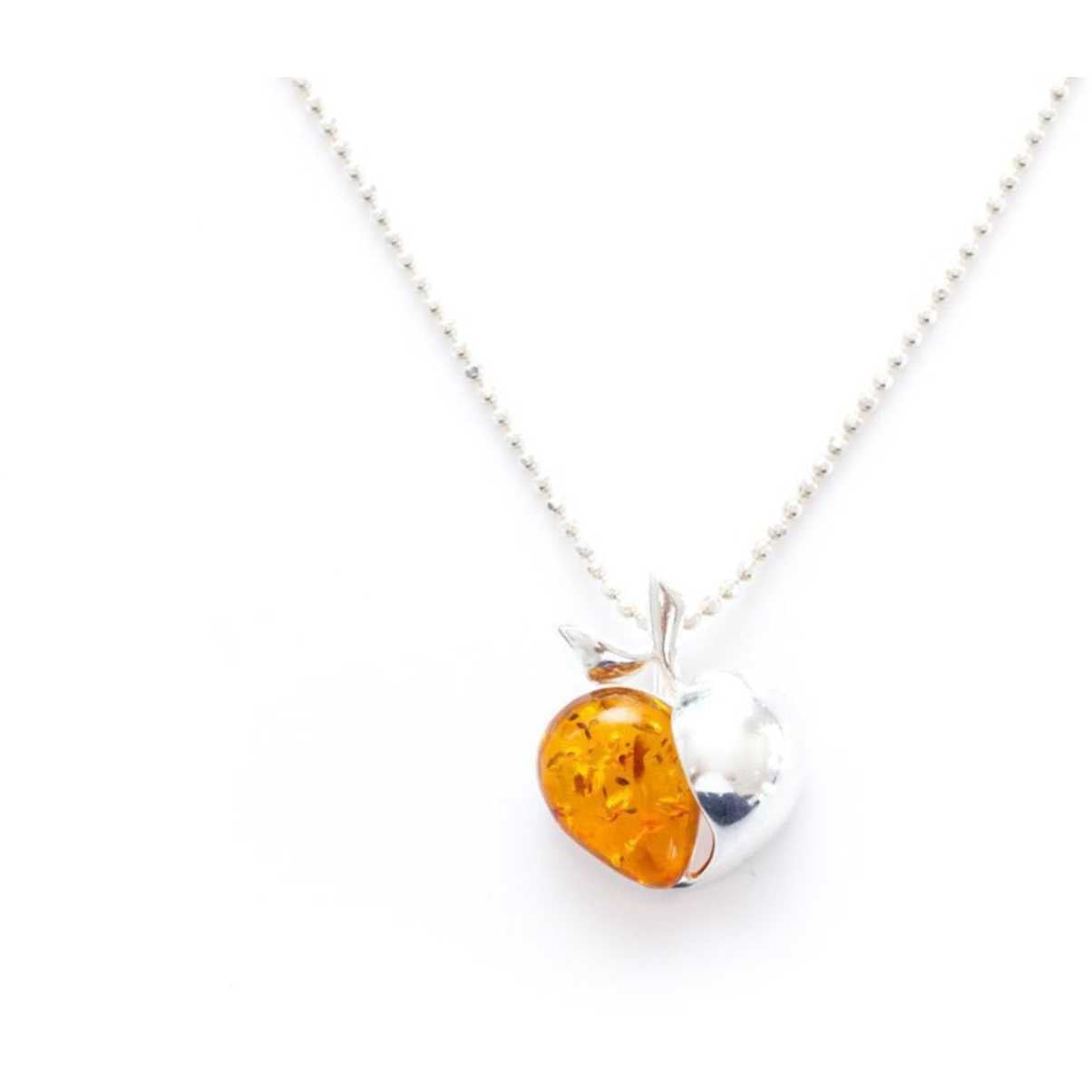 Amber Apple Pendant Spirit Journeys