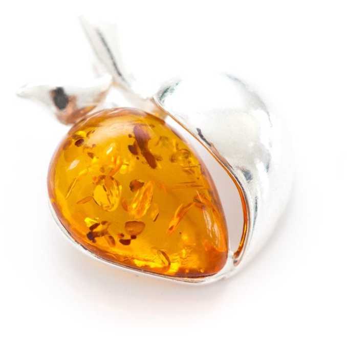 Amber Apple Pendant Spirit Journeys