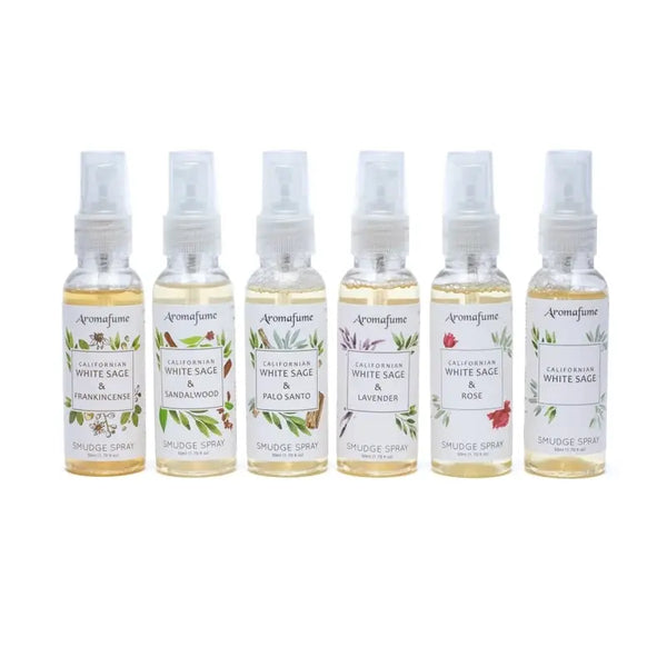 Aromafume White Sage Smudge Sprays (6 x 50ml) Spirit Journeys Gifts