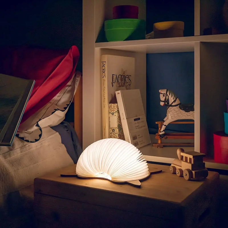 Fox Wooden Folding Magnetic LED Book Lamp COHO Life