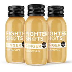 Ginger -  27g organic cold pressed ginger in every bottle, 6 or 12 x 60ml Spirit Journeys